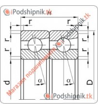 2-436108Е(B7008ETPAP2 FAG)